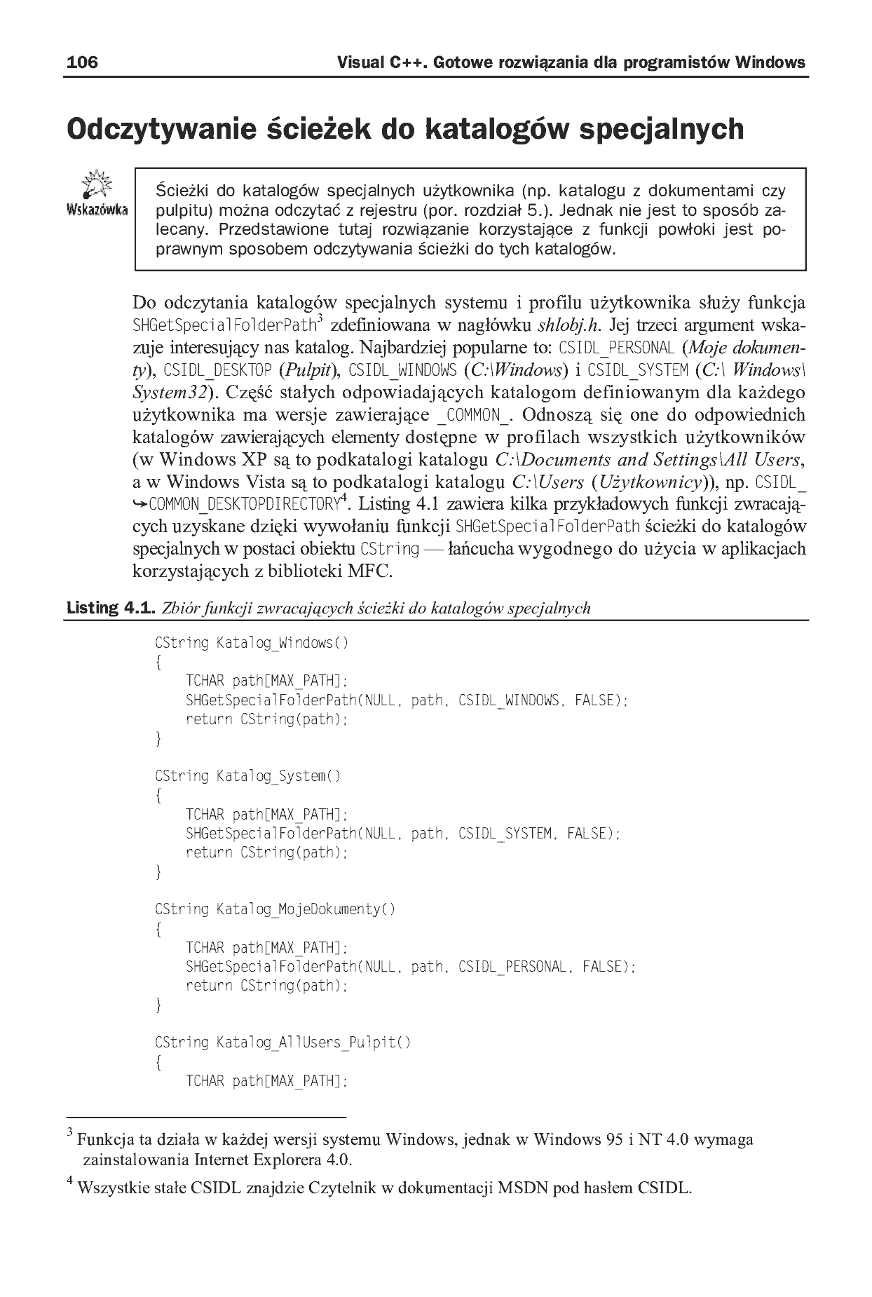 Fragment „Visual C++. Gotowe rozwiązania dla programistów Windows” — strona 9 z 30