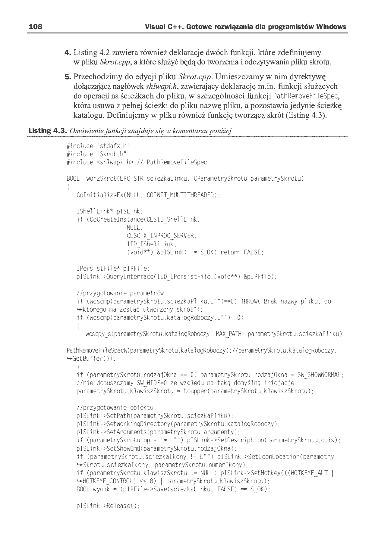 Fragment „Visual C++. Gotowe rozwiązania dla programistów Windows” — strona 11 z 30