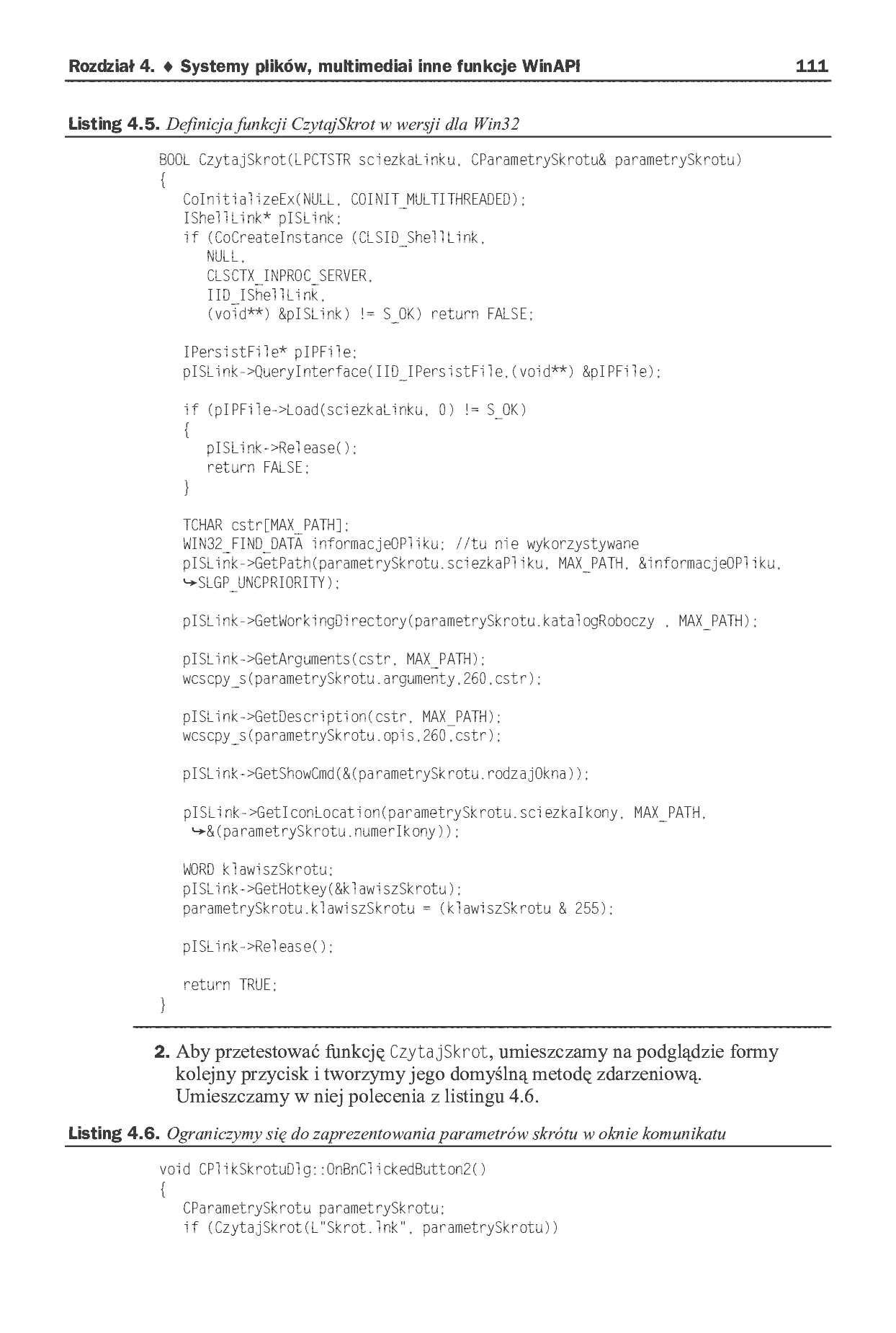 Fragment „Visual C++. Gotowe rozwiązania dla programistów Windows” — strona 14 z 30