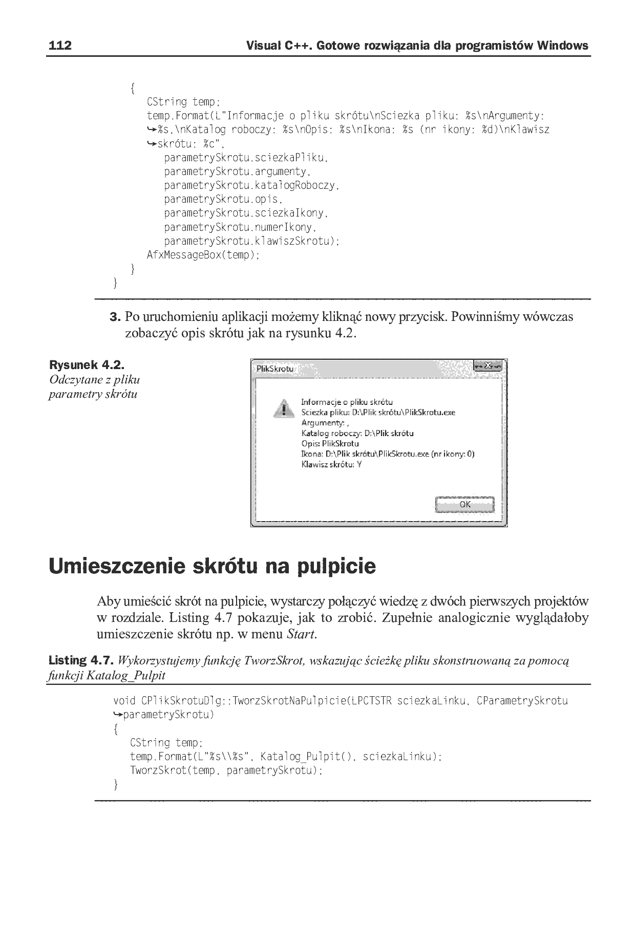 Fragment „Visual C++. Gotowe rozwiązania dla programistów Windows” — strona 15 z 30