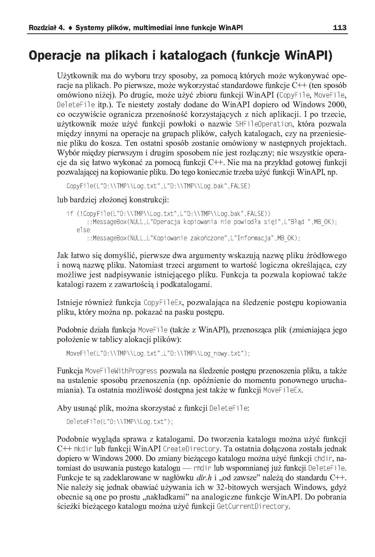 Fragment „Visual C++. Gotowe rozwiązania dla programistów Windows” — strona 16 z 30
