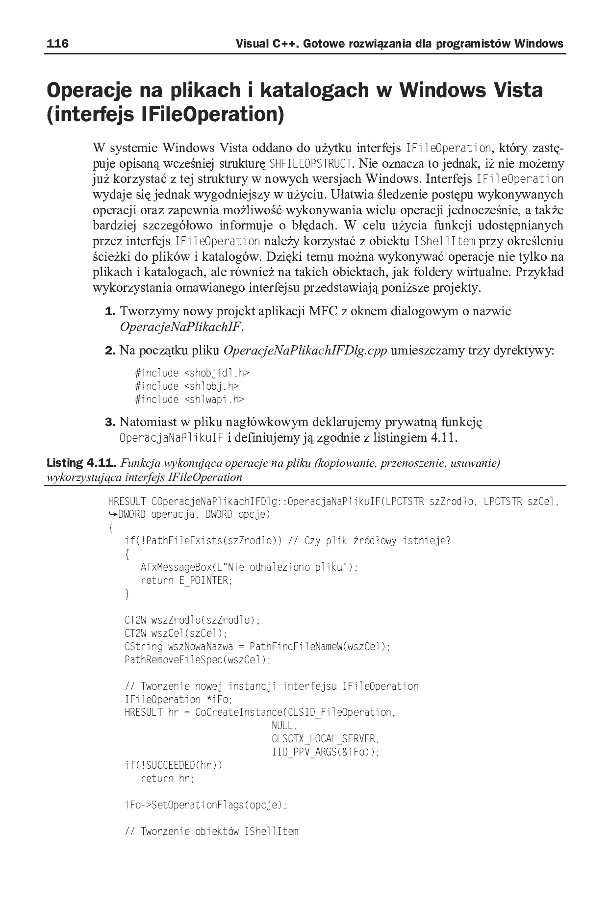 Fragment „Visual C++. Gotowe rozwiązania dla programistów Windows” — strona 19 z 30
