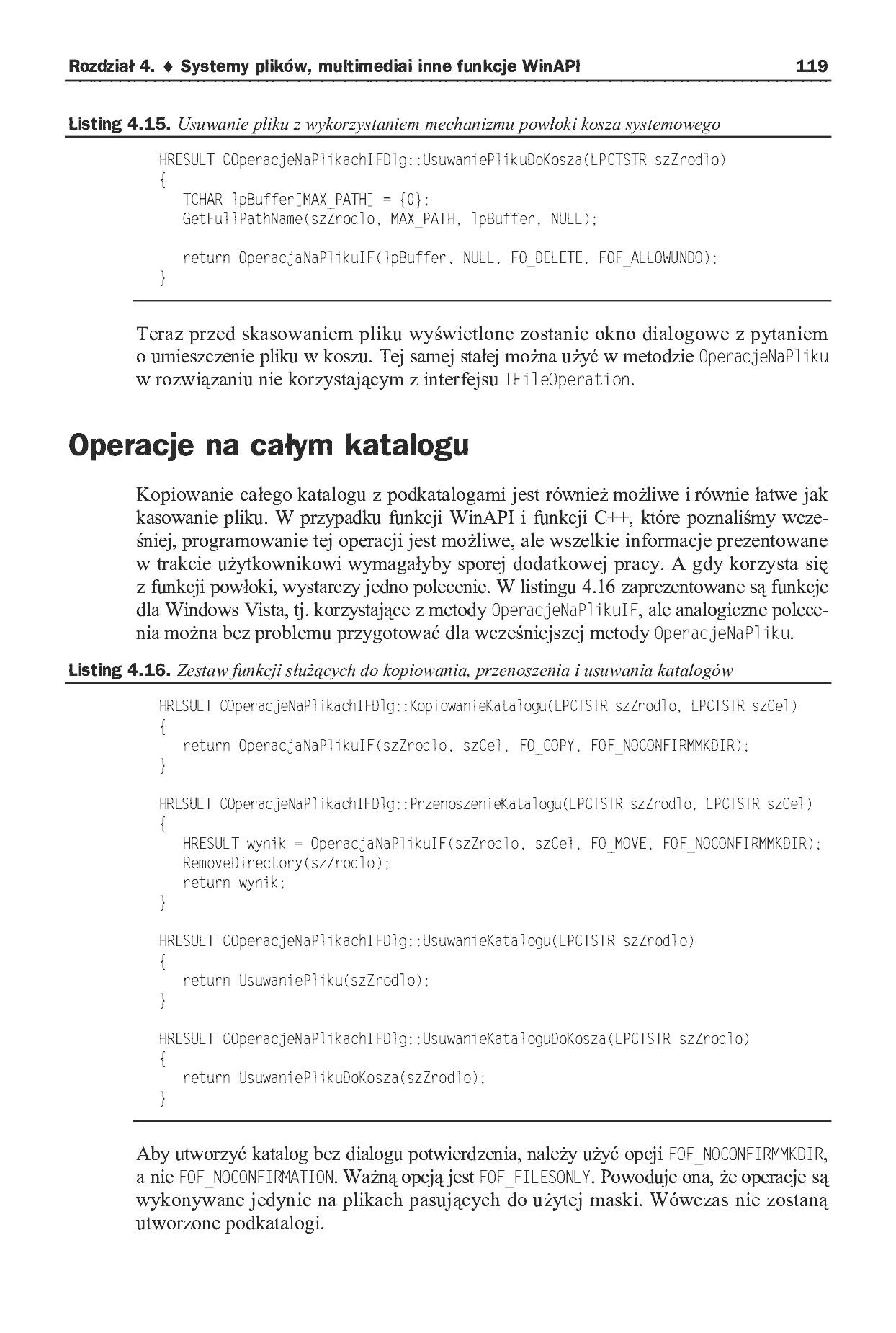 Fragment „Visual C++. Gotowe rozwiązania dla programistów Windows” — strona 22 z 30