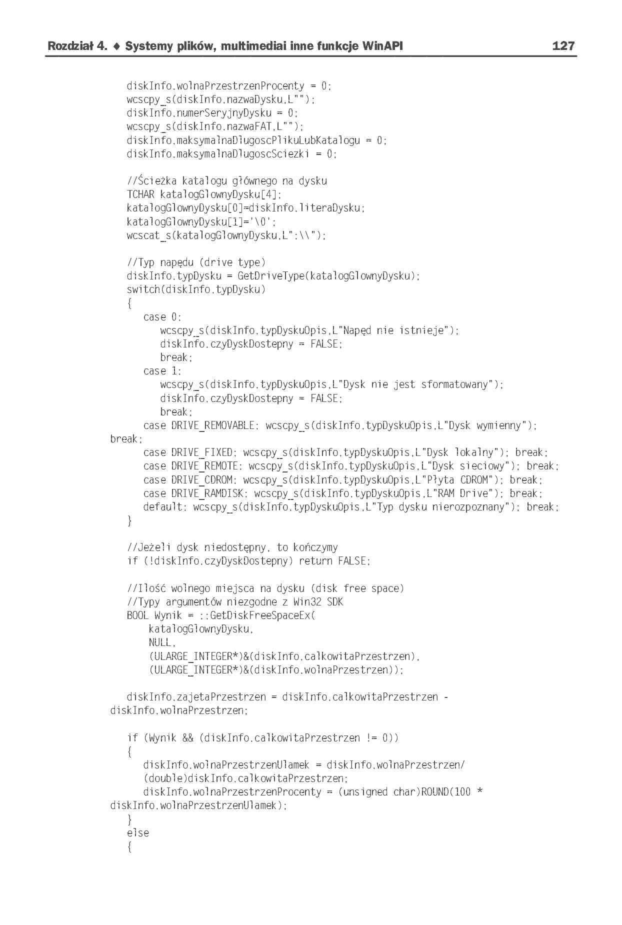 Fragment „Visual C++. Gotowe rozwiązania dla programistów Windows” — strona 30 z 30