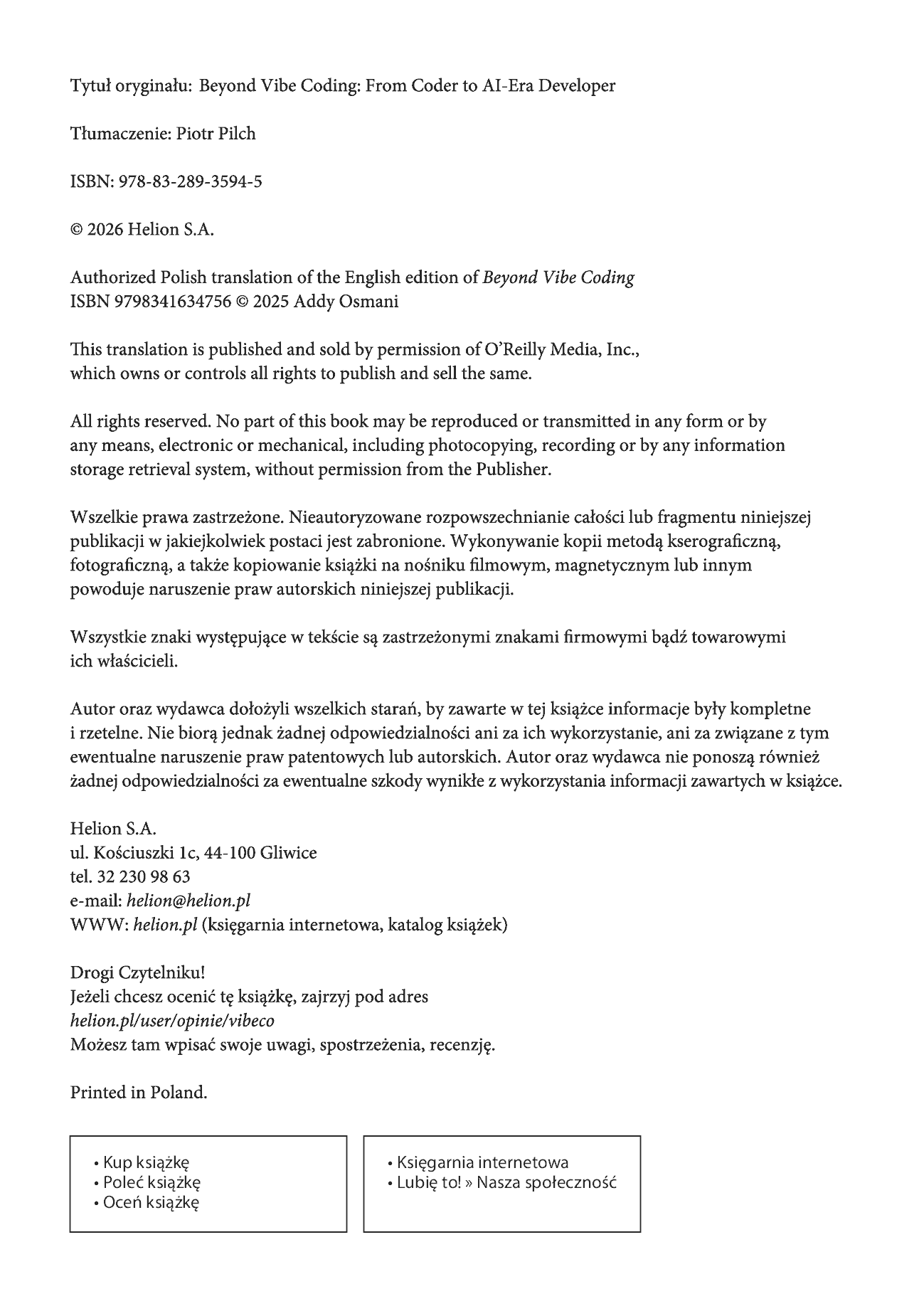 Fragment „Vibe coding i przyszłość kodowania. Od programisty do dewelopera ery AI” — strona 2 z 30