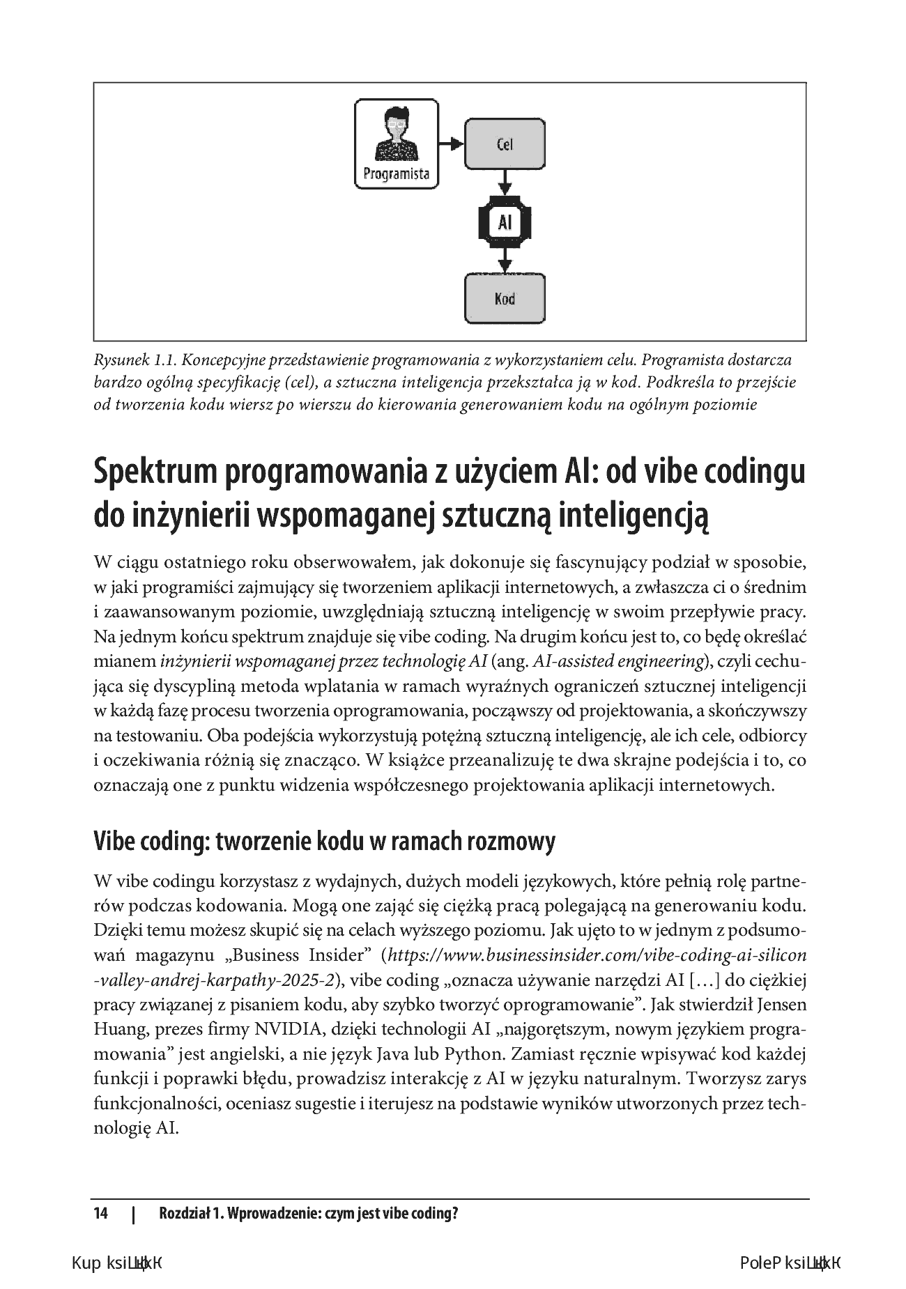 Fragment „Vibe coding i przyszłość kodowania. Od programisty do dewelopera ery AI” — strona 8 z 30