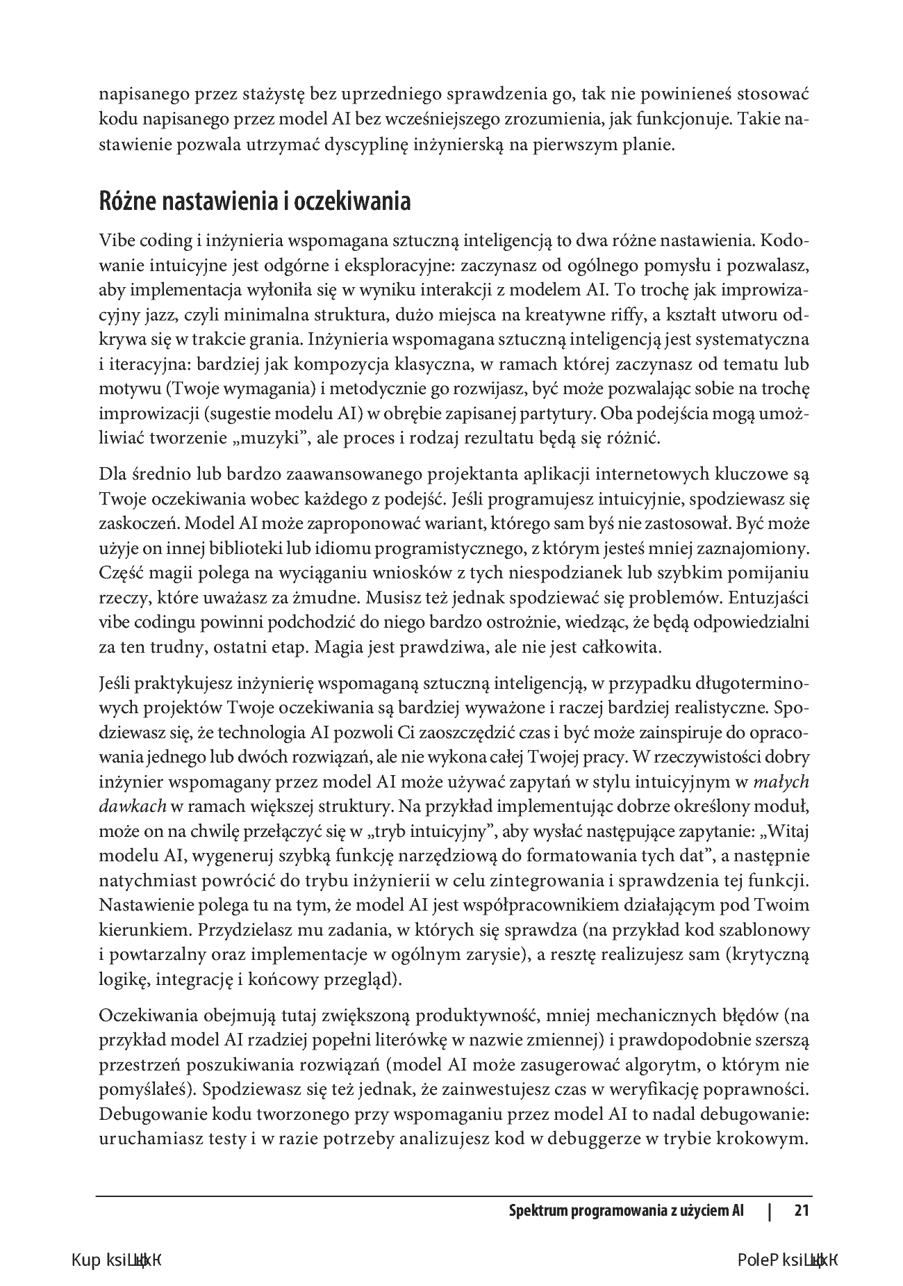 Fragment „Vibe coding i przyszłość kodowania. Od programisty do dewelopera ery AI” — strona 15 z 30