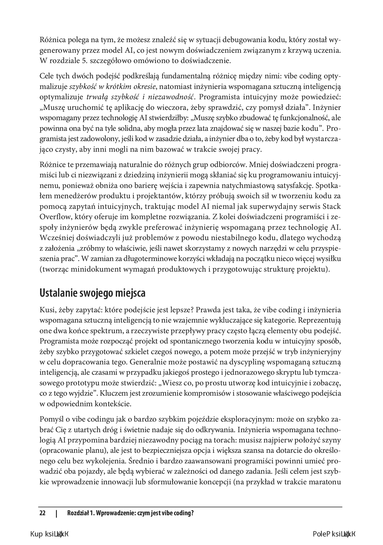 Fragment „Vibe coding i przyszłość kodowania. Od programisty do dewelopera ery AI” — strona 16 z 30