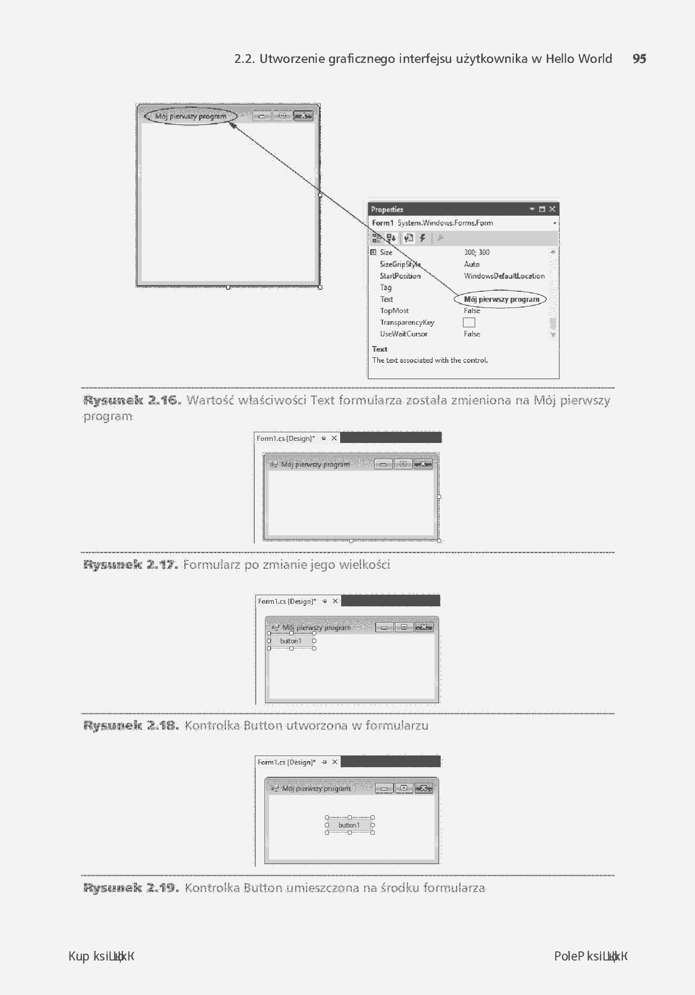 Fragment „Visual C# dla zupełnie początkujących. Owoce programowania. Wydanie IV” — strona 23 z 30