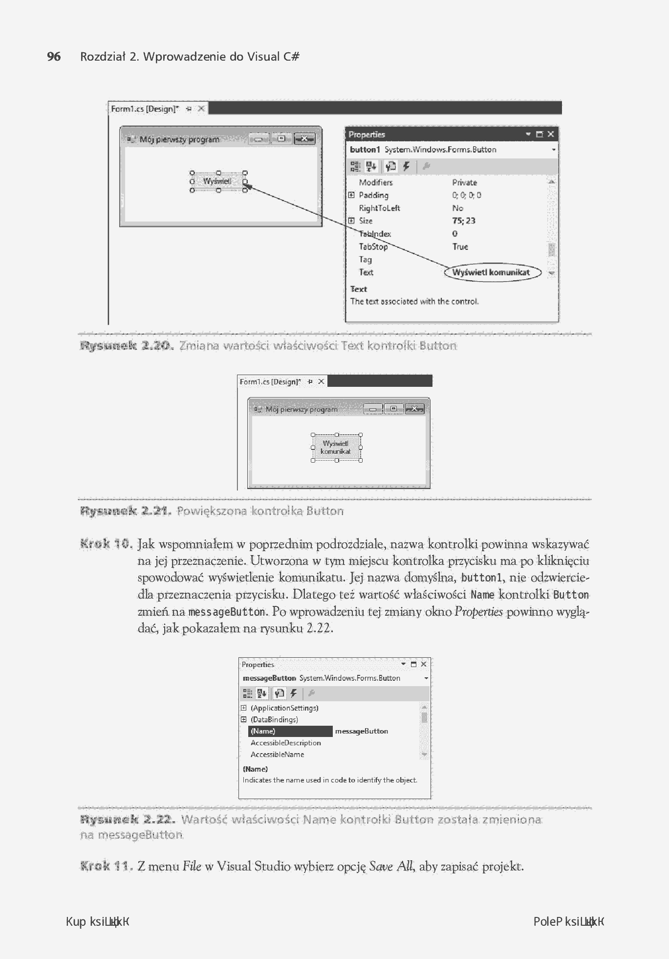 Fragment „Visual C# dla zupełnie początkujących. Owoce programowania. Wydanie IV” — strona 24 z 30