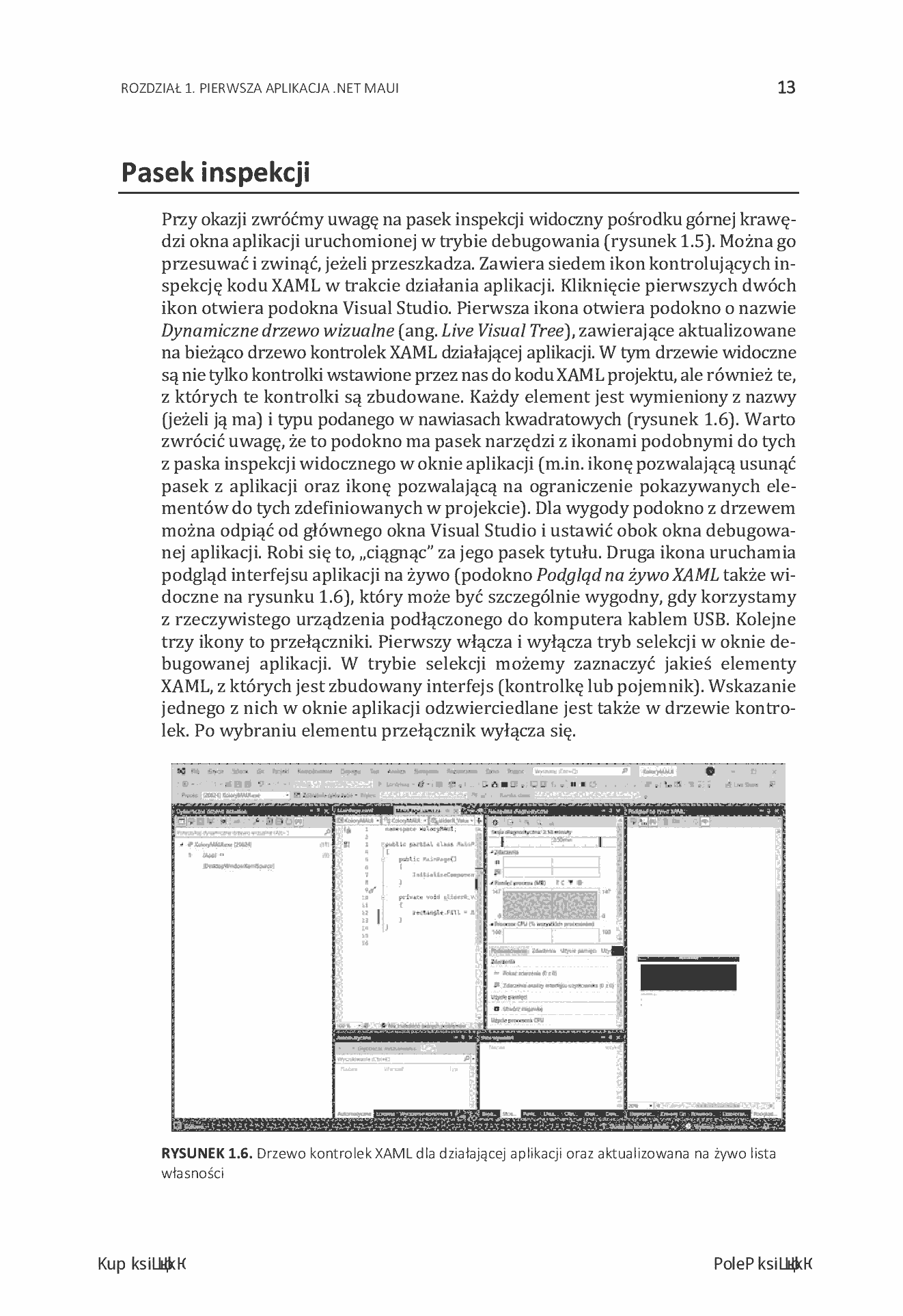 Fragment „Visual Studio 2022. Wprowadzenie do .NET MAUI” — strona 13 z 18