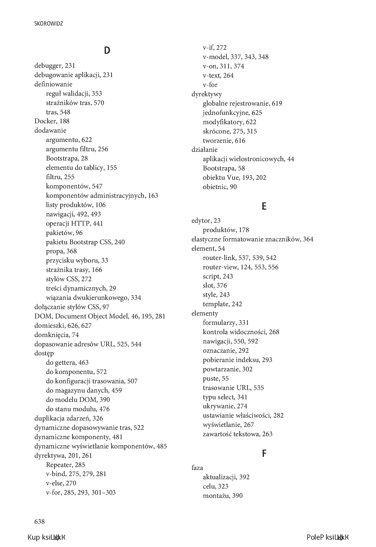 Fragment „Vue.js 2. Wprowadzenie dla profesjonalistów” — strona 30 z 30