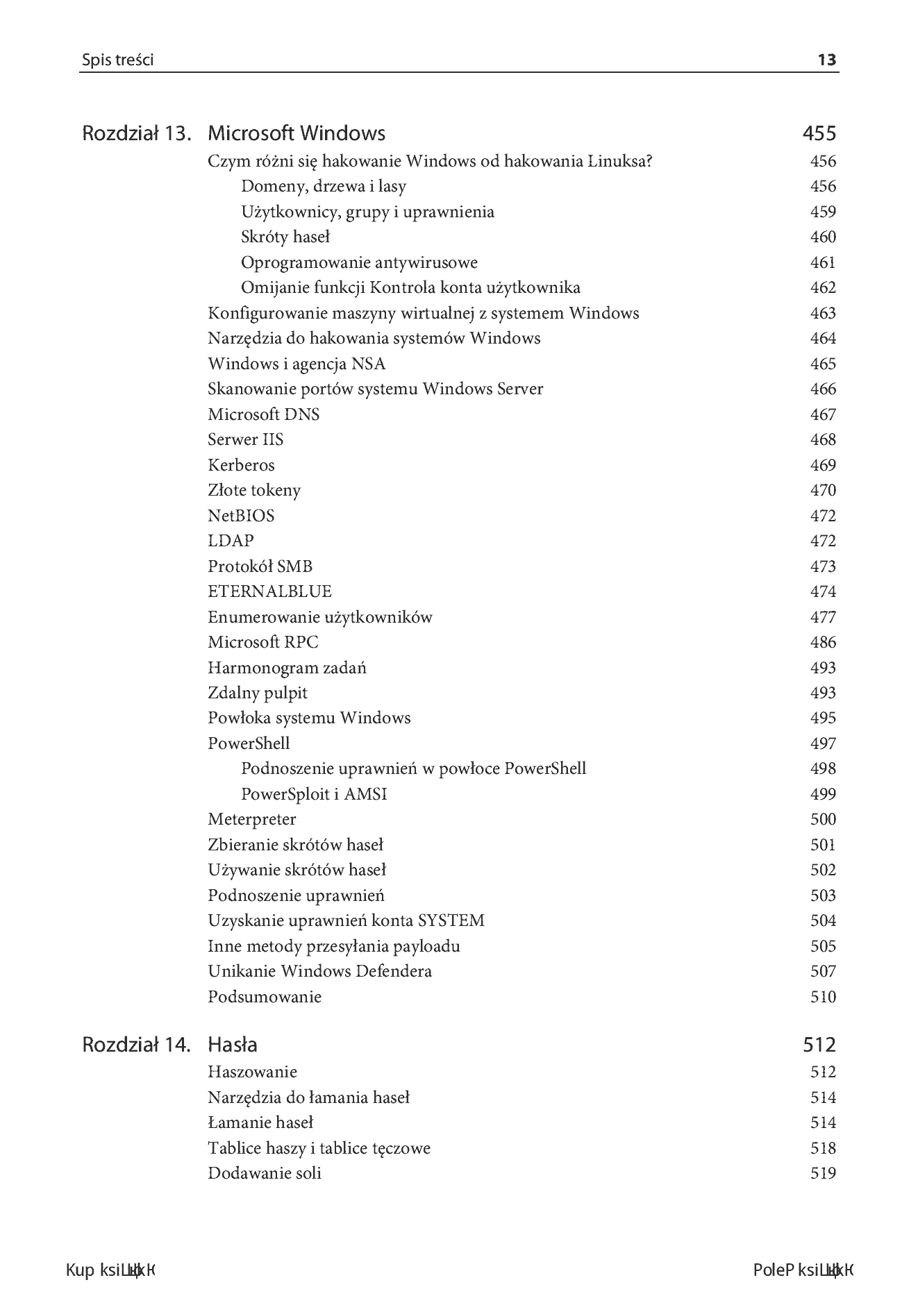 Fragment „Warsztat hakera. Testy penetracyjne i inne techniki wykrywania podatności” — strona 11 z 26