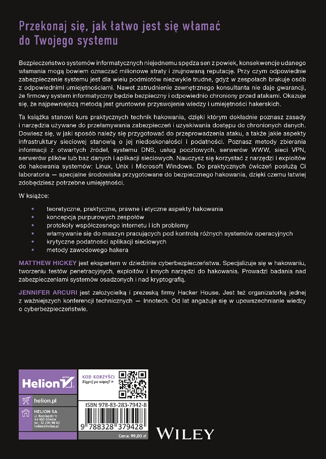 Fragment „Warsztat hakera. Testy penetracyjne i inne techniki wykrywania podatności” — strona 26 z 26