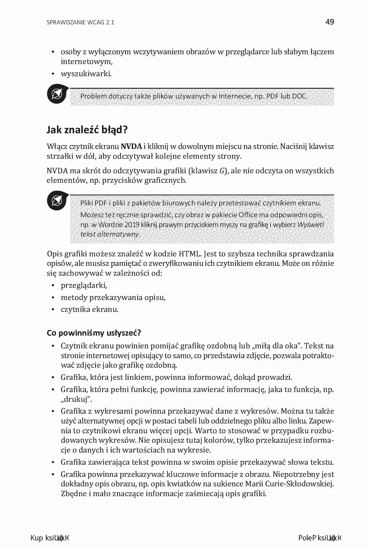Fragment „WCAG. Dostępność cyfrowa stron internetowych i aplikacji” — strona 11 z 24
