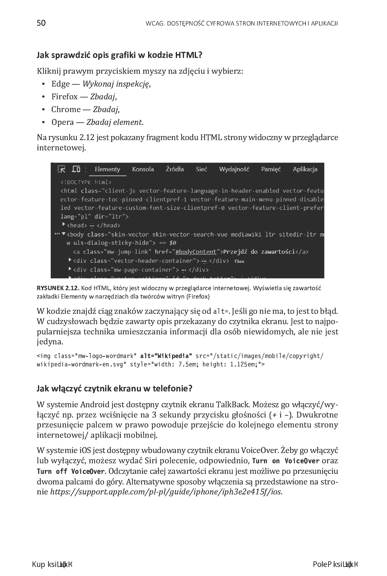 Fragment „WCAG. Dostępność cyfrowa stron internetowych i aplikacji” — strona 12 z 24