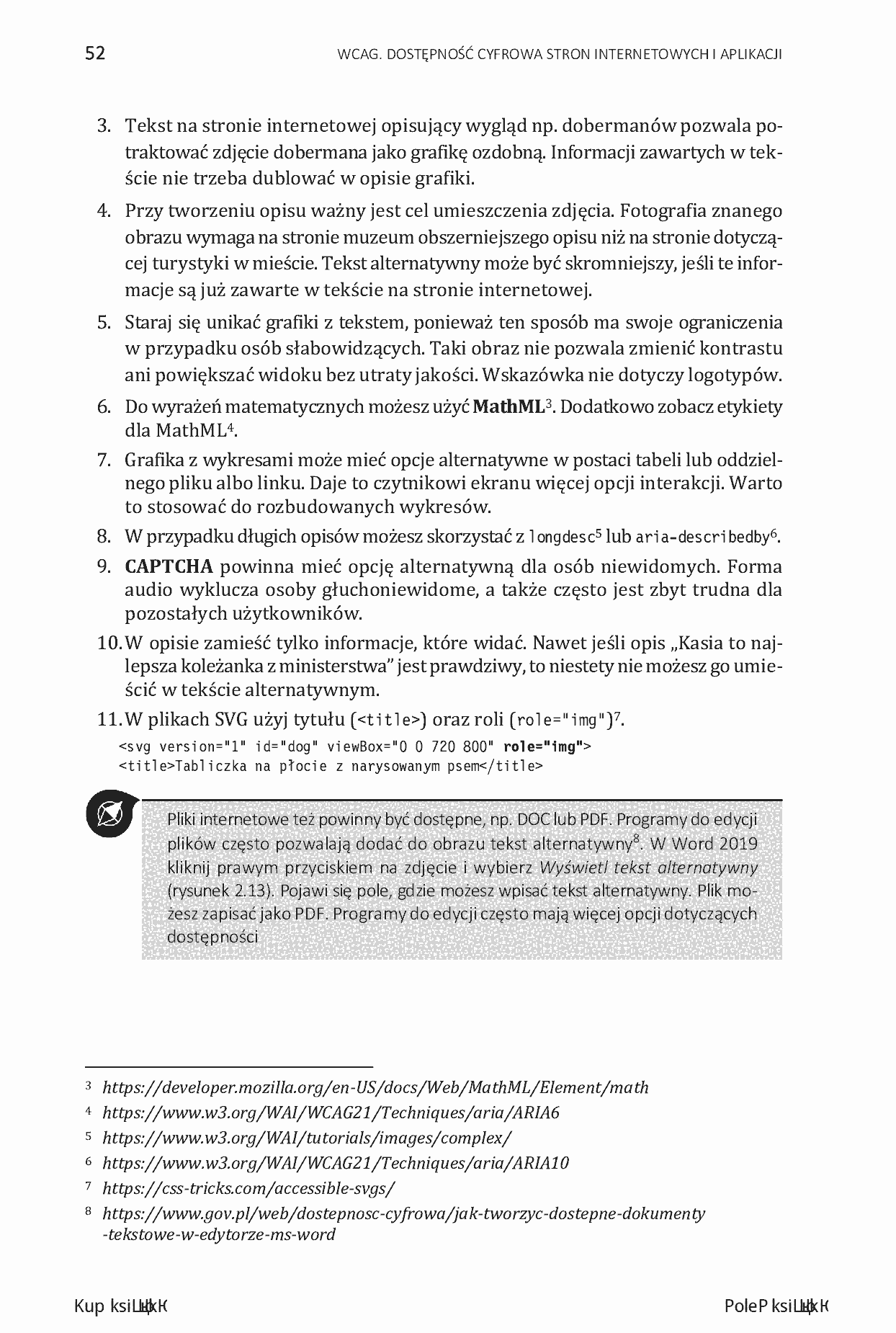 Fragment „WCAG. Dostępność cyfrowa stron internetowych i aplikacji” — strona 14 z 24