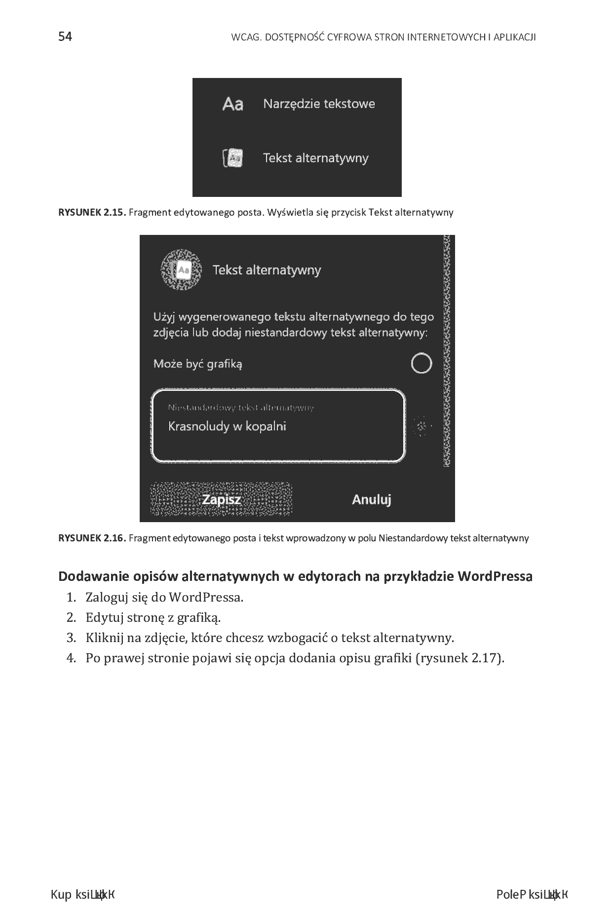 Fragment „WCAG. Dostępność cyfrowa stron internetowych i aplikacji” — strona 16 z 24