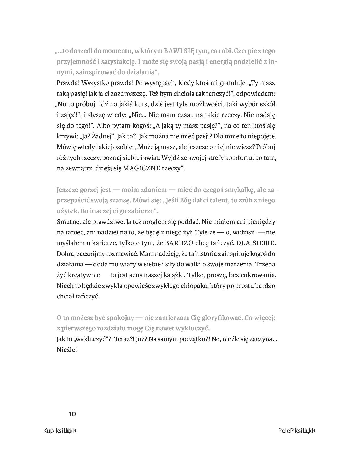 Fragment „W chmurach. Taniec, moje życie” — strona 10 z 30