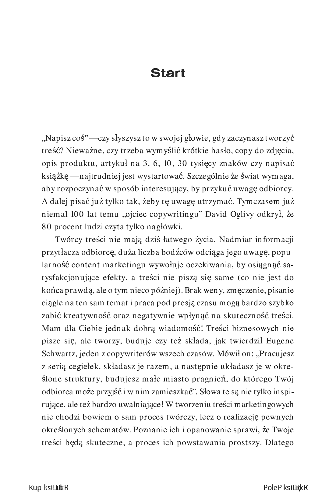 Fragment „Copywriting sprzedażowy. Język korzyści w praktyce” — strona 5 z 18