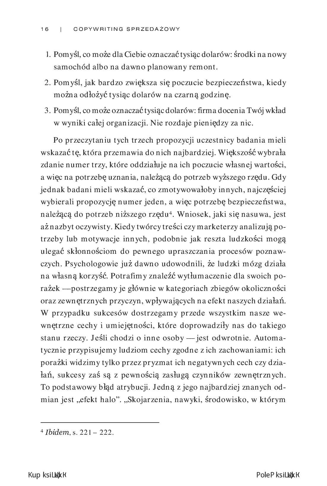 Fragment „Copywriting sprzedażowy. Język korzyści w praktyce” — strona 12 z 18