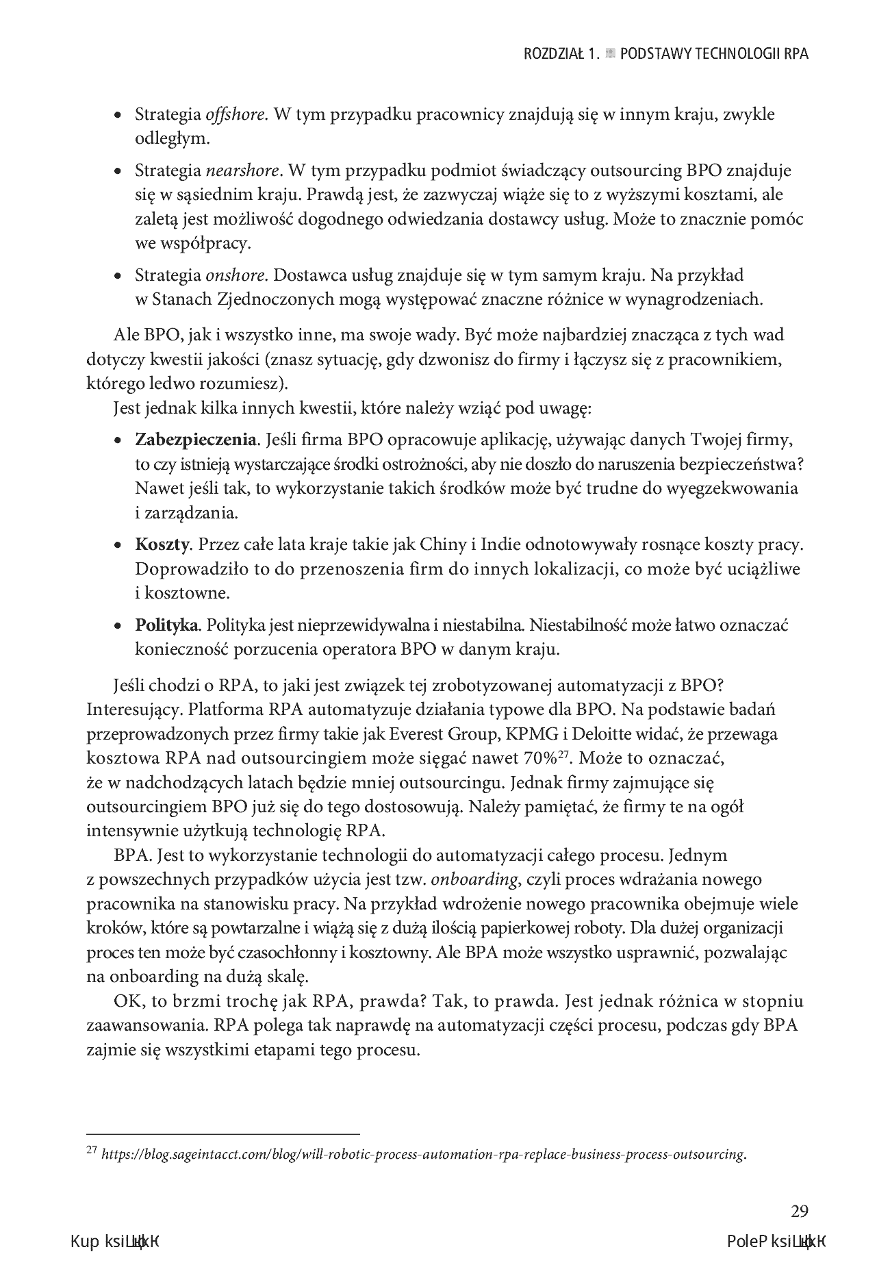 Fragment „Zrobotyzowana automatyzacja procesów. Tworzenie i wdrażanie systemów RPA” — strona 21 z 26