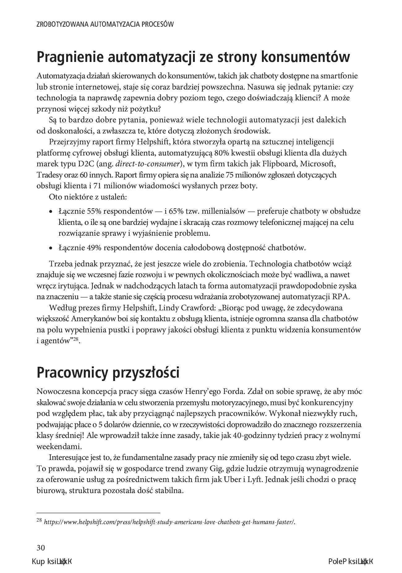 Fragment „Zrobotyzowana automatyzacja procesów. Tworzenie i wdrażanie systemów RPA” — strona 22 z 26