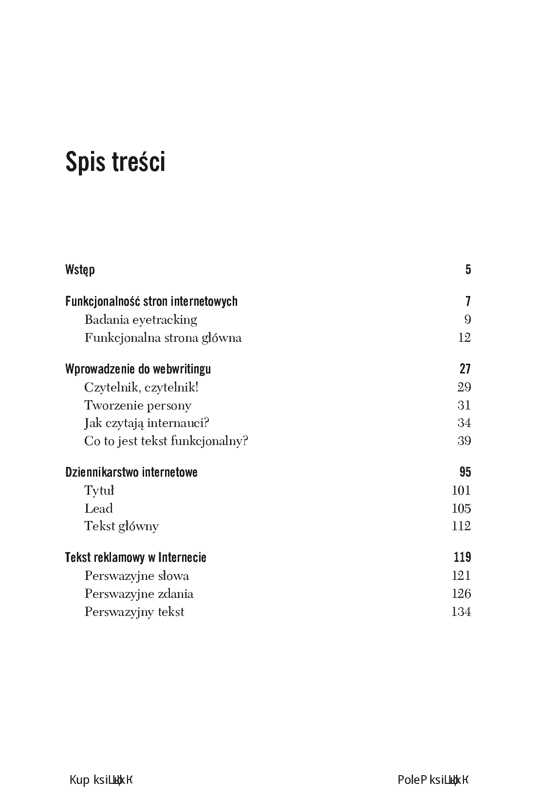 Fragment „Webwriting. Profesjonalne tworzenie tekstów dla Internetu. Wydanie II zaktualizowane i poszerzone” — strona 3 z 12