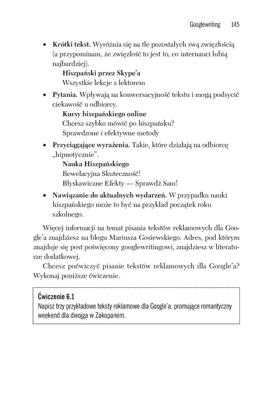 Fragment „Webwriting. Profesjonalne tworzenie tekstów dla Internetu” — strona 11 z 12