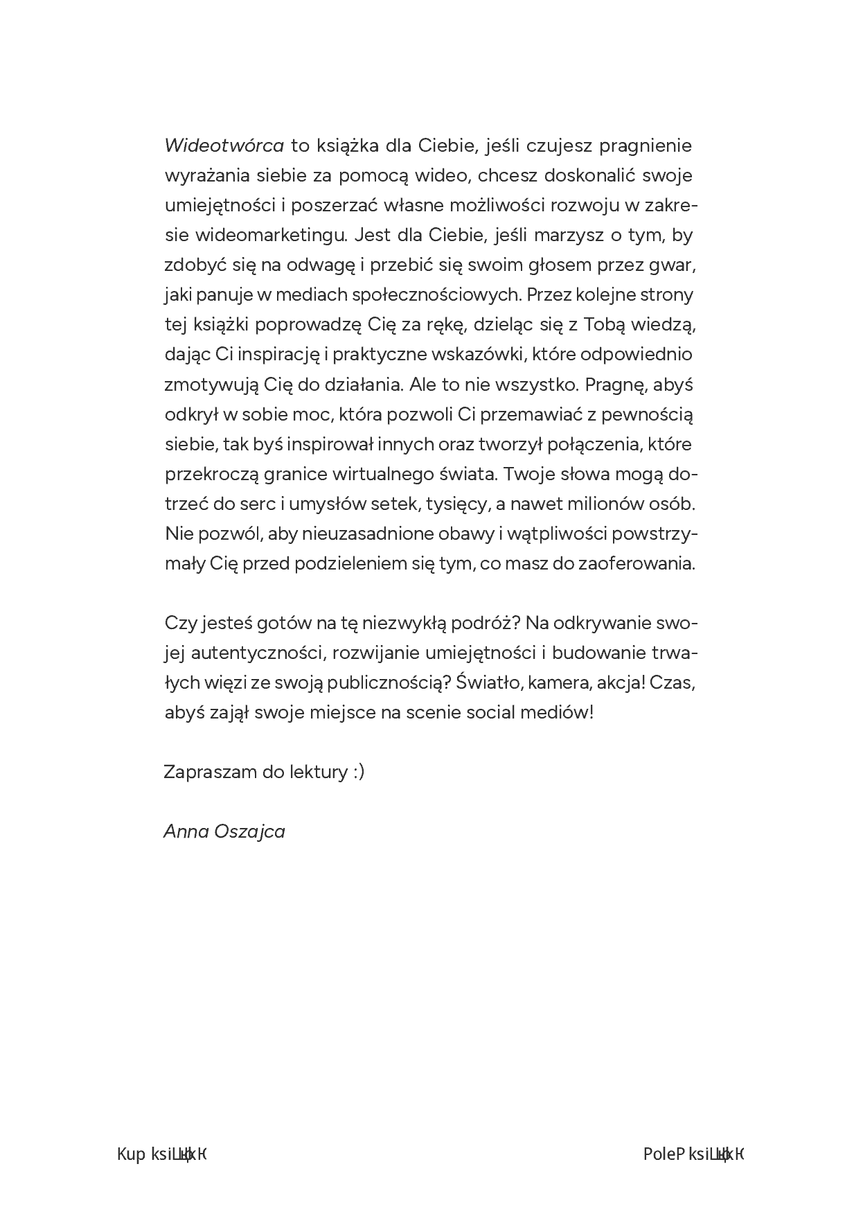 Fragment „Wideotwórca. Jak tworzyć filmy w social mediach” — strona 8 z 14