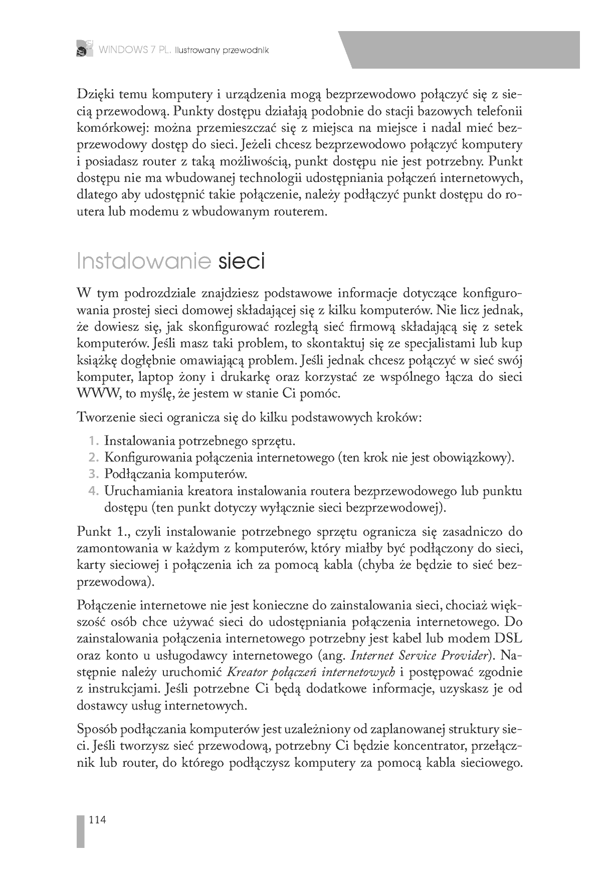 Fragment „Windows 7 PL. Ilustrowany przewodnik” — strona 9 z 30
