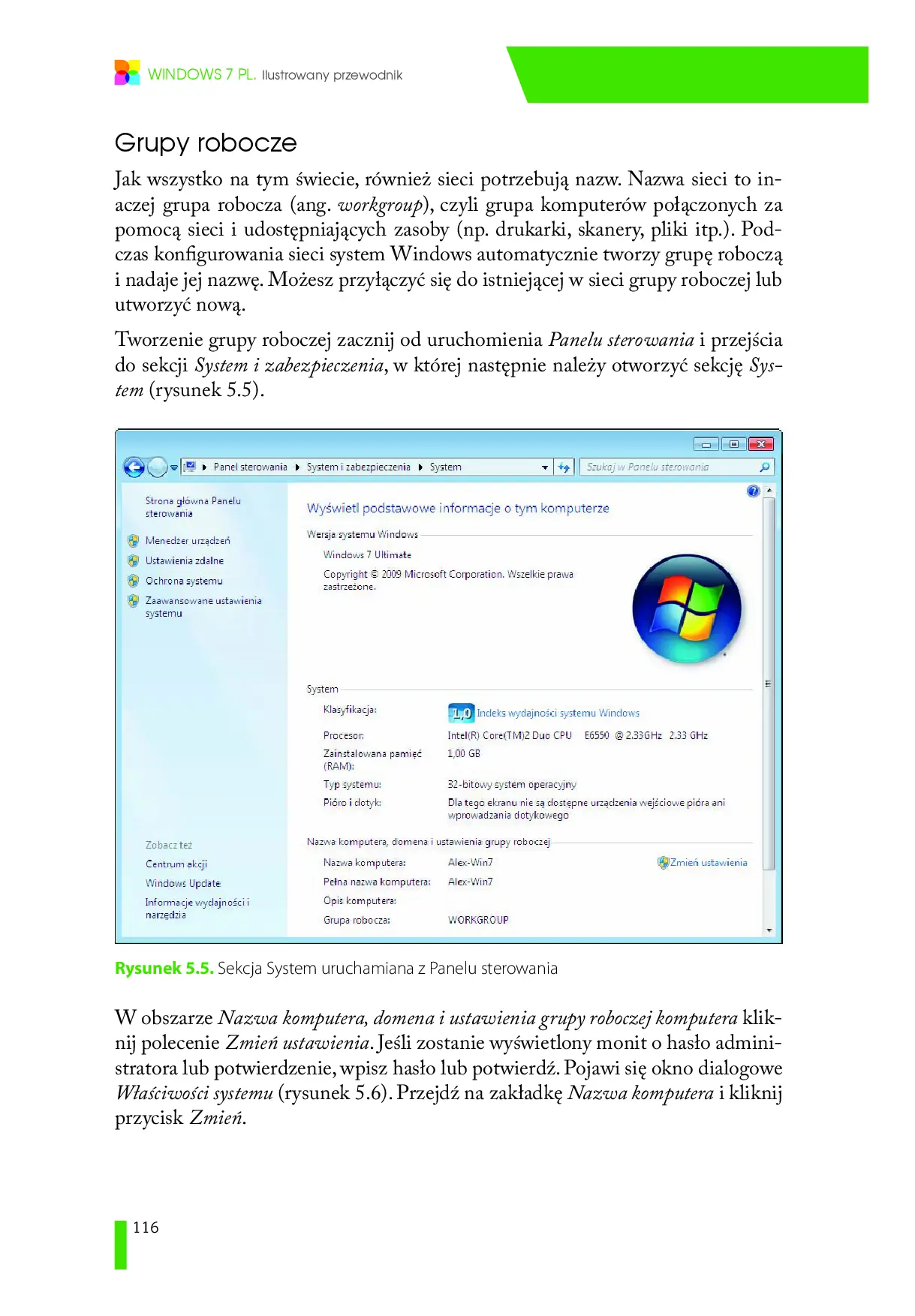 Fragment „Windows 7 PL. Ilustrowany przewodnik” — strona 11 z 30