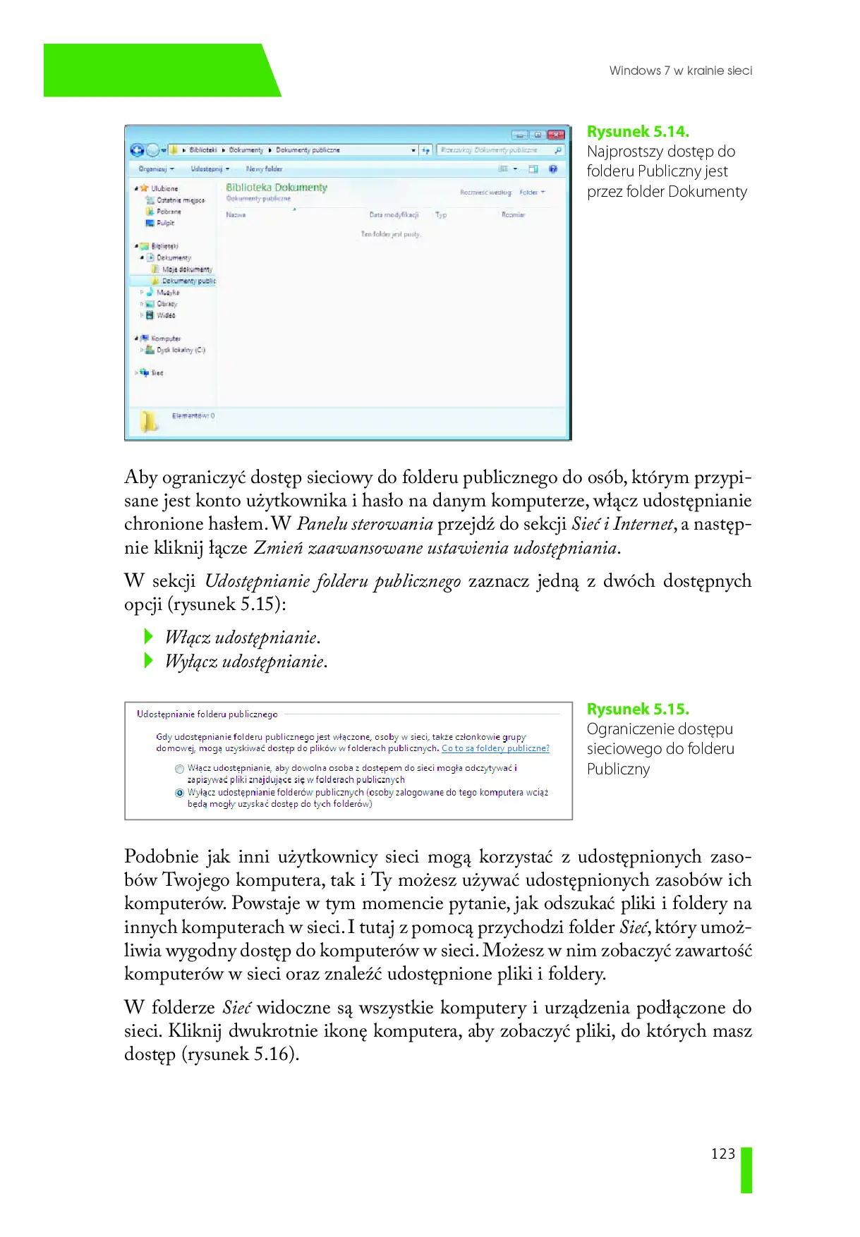 Fragment „Windows 7 PL. Ilustrowany przewodnik” — strona 18 z 30