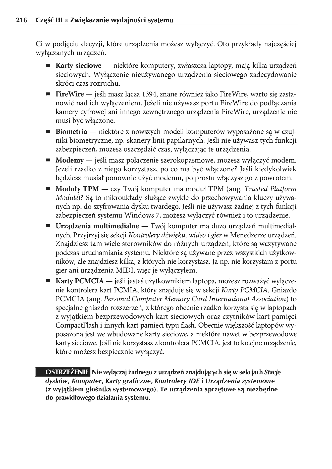 Fragment „Windows 7 PL. Optymalizacja i dostosowywanie systemu” — strona 21 z 30