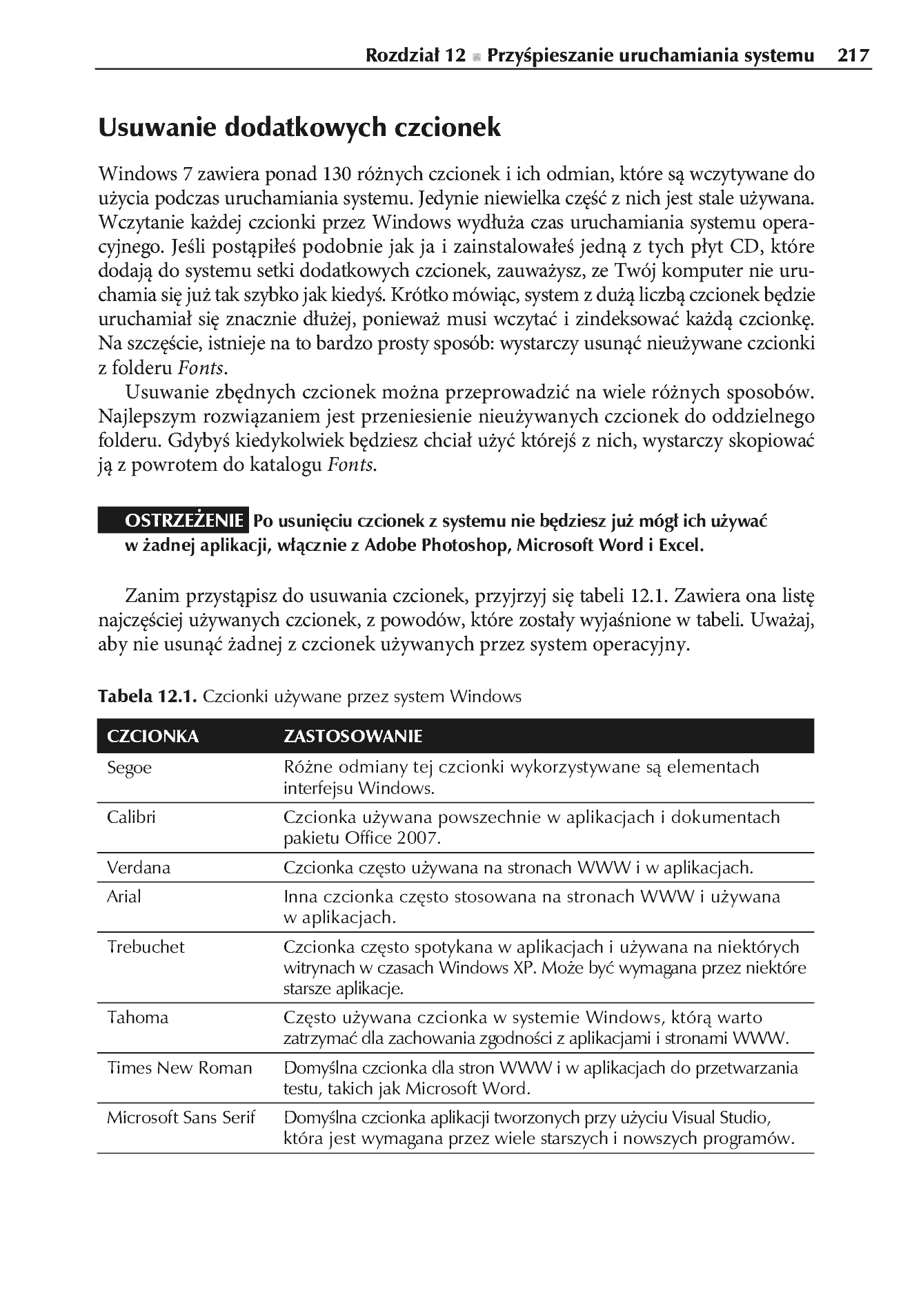 Fragment „Windows 7 PL. Optymalizacja i dostosowywanie systemu” — strona 22 z 30