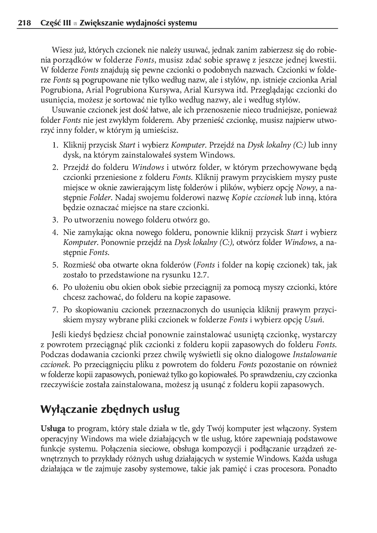 Fragment „Windows 7 PL. Optymalizacja i dostosowywanie systemu” — strona 23 z 30