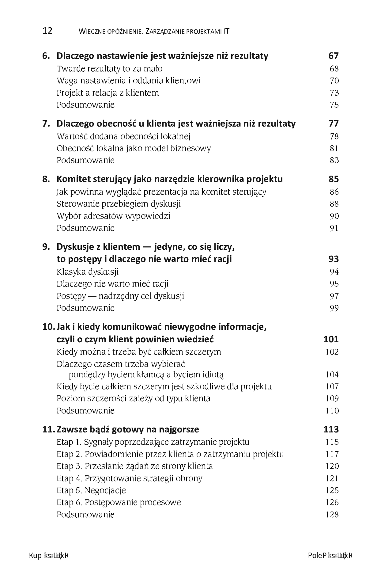 Fragment „Wieczne opóźnienie. Zarządzanie projektami IT” — strona 4 z 20