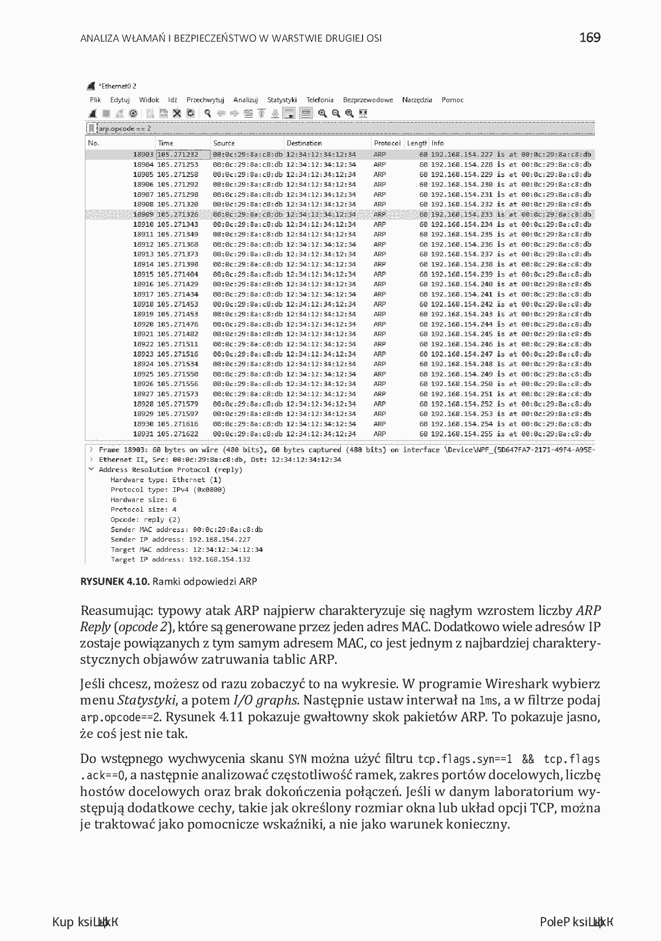 Fragment „Wireshark. Analiza ruchu sieciowego i wykrywanie włamań” — strona 19 z 30