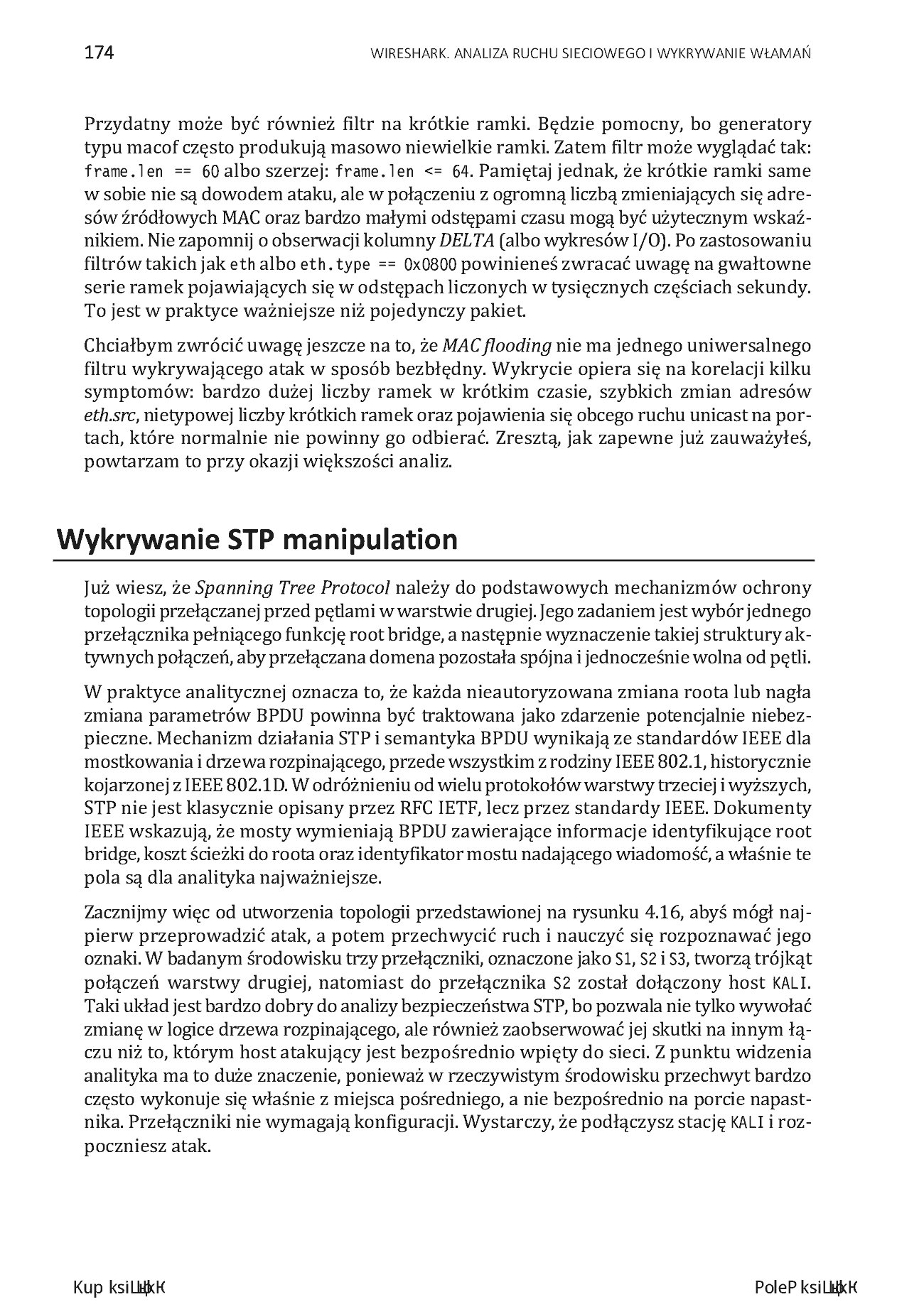 Fragment „Wireshark. Analiza ruchu sieciowego i wykrywanie włamań” — strona 24 z 30