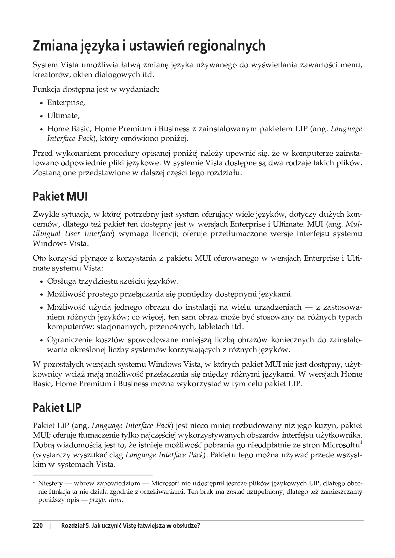 Fragment „Windows Vista PL. Administracja. Przewodnik encyklopedyczny” — strona 7 z 30