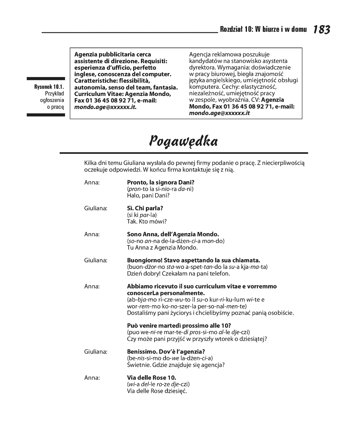 Fragment „Włoski dla bystrzaków” — strona 12 z 21