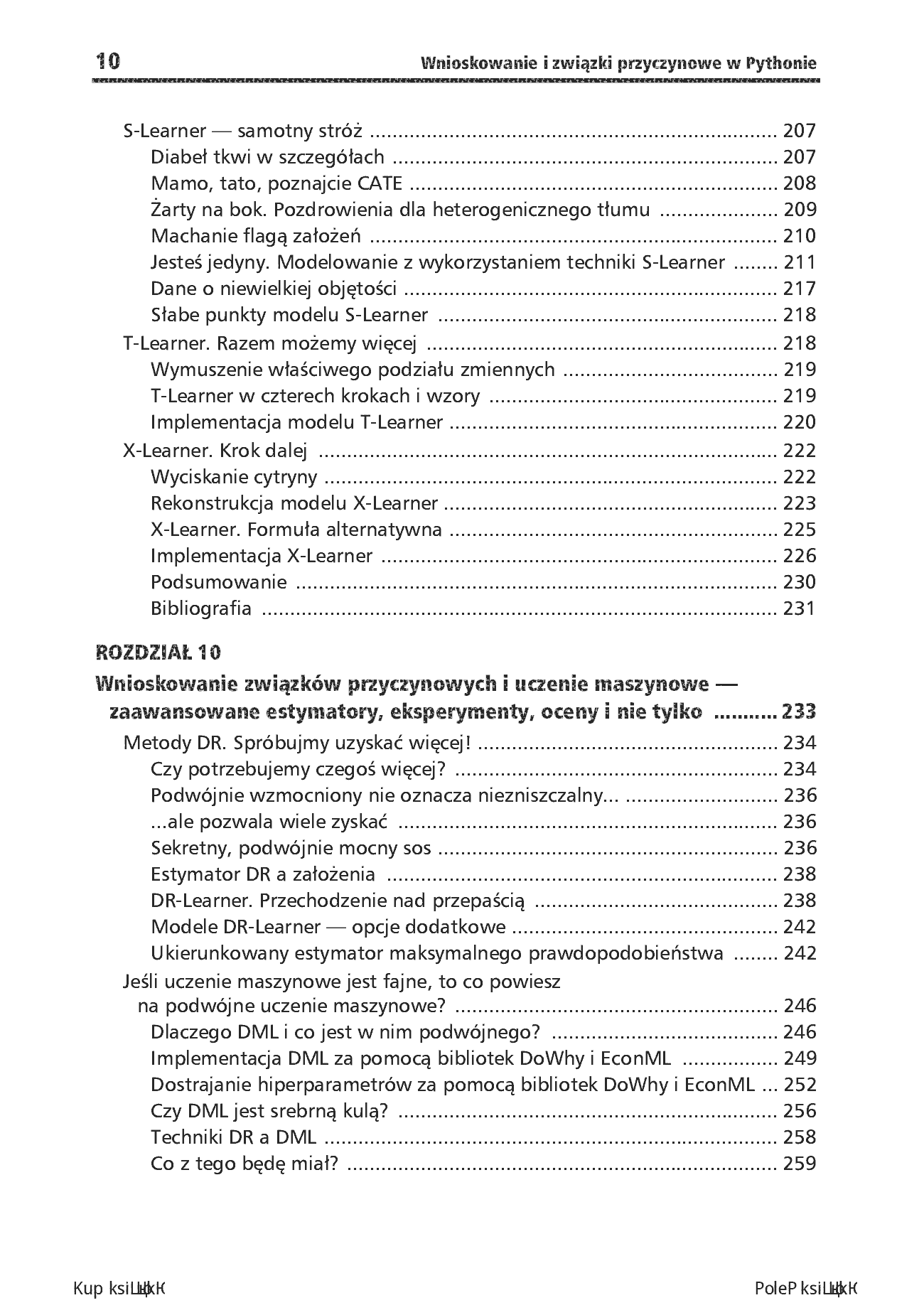 Fragment „Wnioskowanie i związki przyczynowe w Pythonie. Nowoczesne uczenie maszynowe z wykorzystaniem bibliotek DoWhy, EconML, PyTorch i nie tylko” — strona 8 z 30