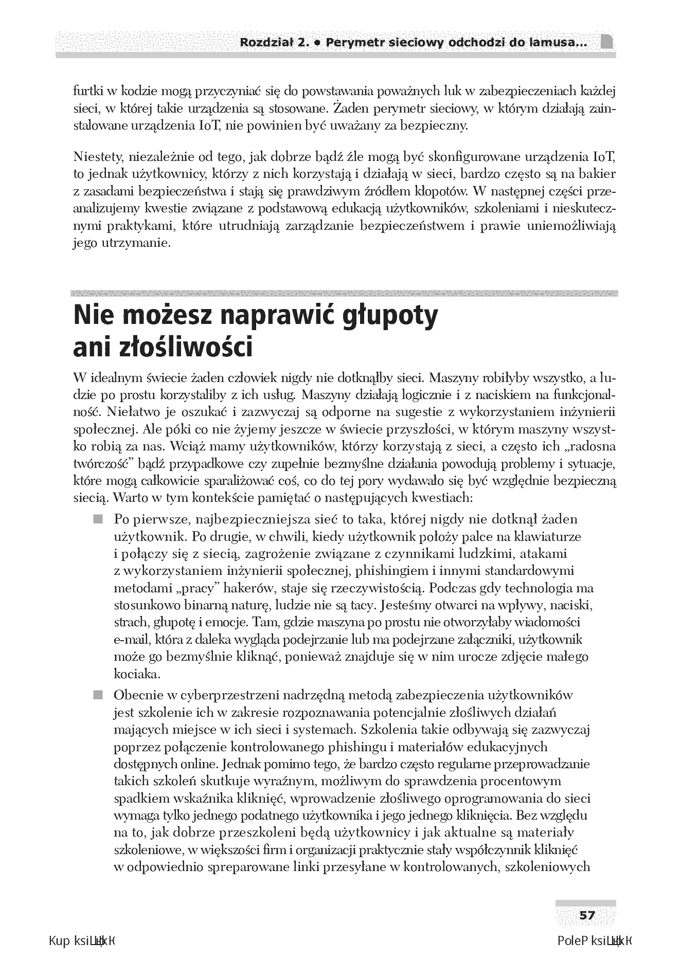 Fragment „Wojny w cyberprzestrzeni. Koncepcje, strategie i taktyki, dzięki którym przetrwasz i ocalisz swoją organizację” — strona 25 z 30
