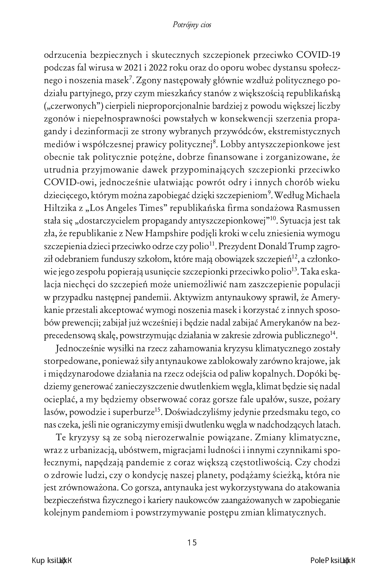 Fragment „Wojna z nauką. 5 potężnych sił, które niszczą prawdę i zagrażają światu” — strona 7 z 30