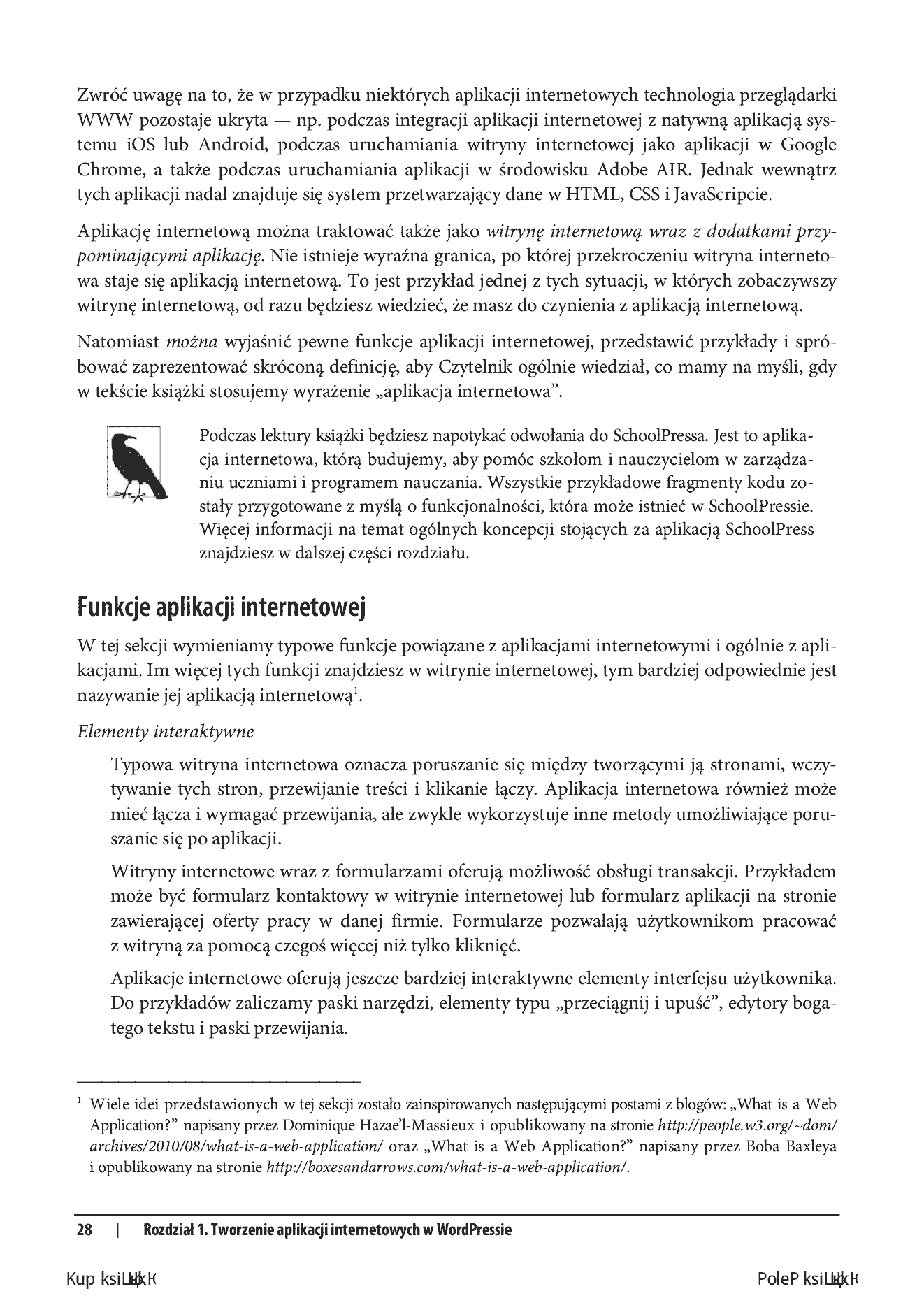 Fragment „WordPress. Tworzenie aplikacji internetowych. Wydanie II” — strona 18 z 30