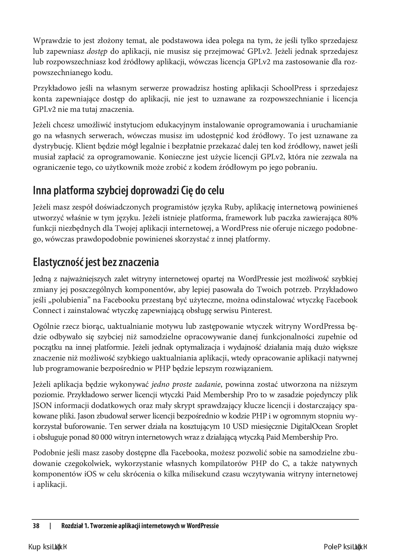 Fragment „WordPress. Tworzenie aplikacji internetowych. Wydanie II” — strona 28 z 30