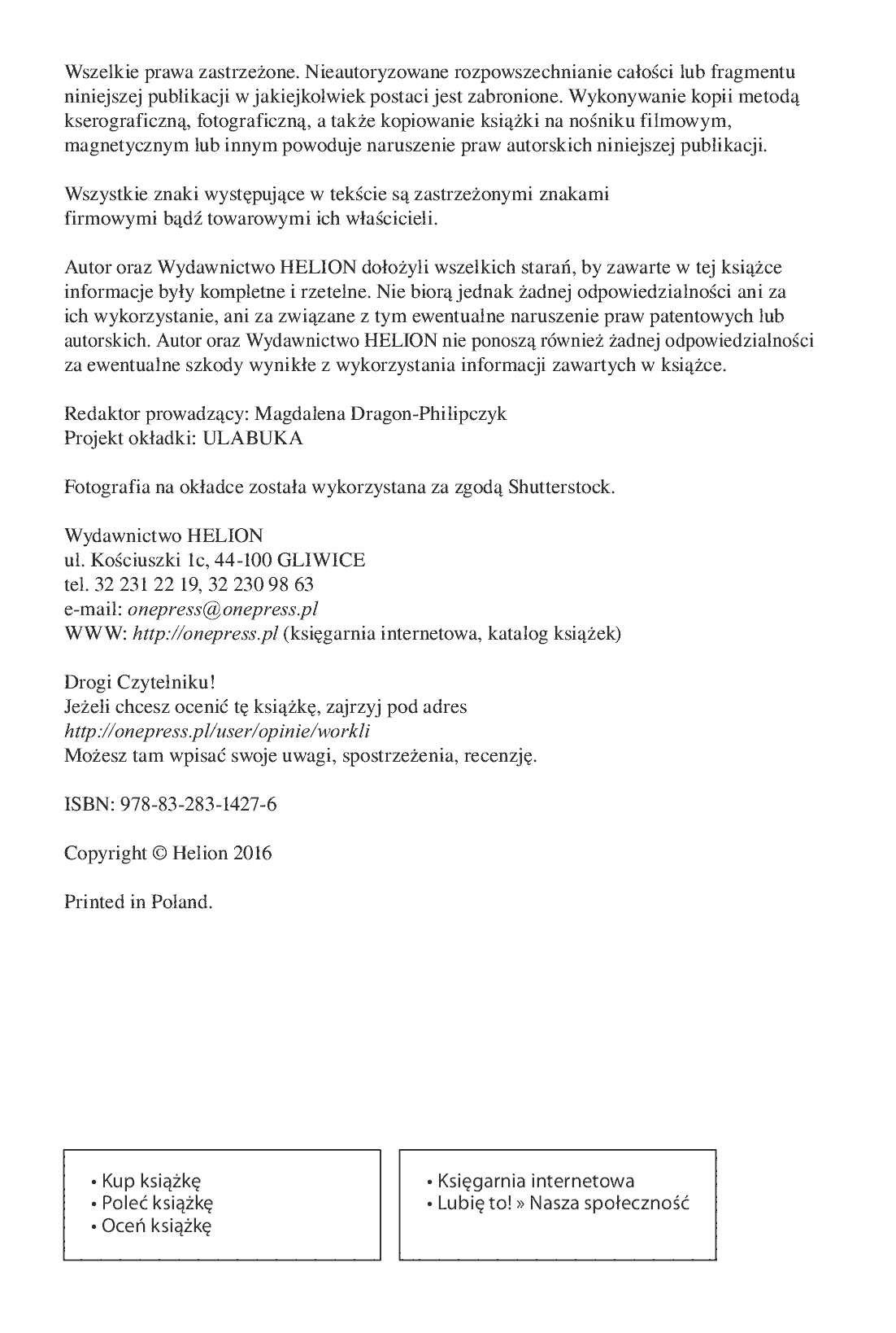 Fragment „Work-life balance. Jak osiągnąć równowagę w pracy i w życiu” — strona 2 z 16
