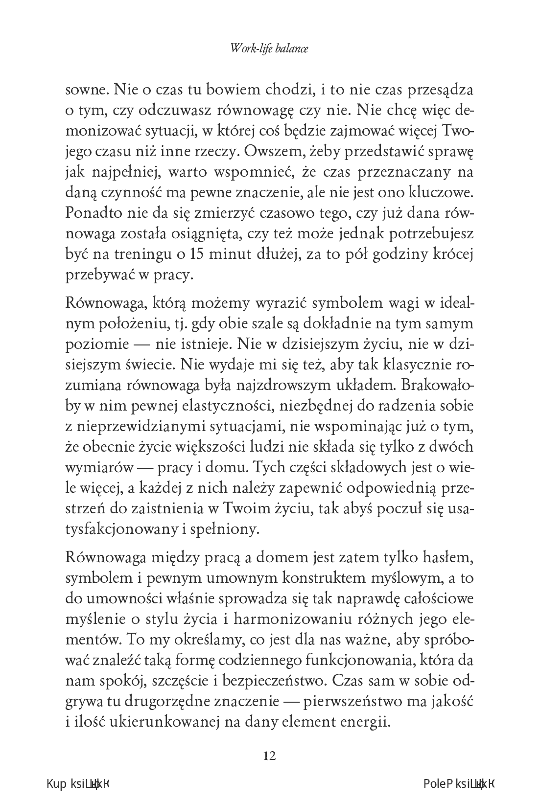 Fragment „Work-life balance. Jak osiągnąć równowagę w pracy i w życiu” — strona 8 z 16