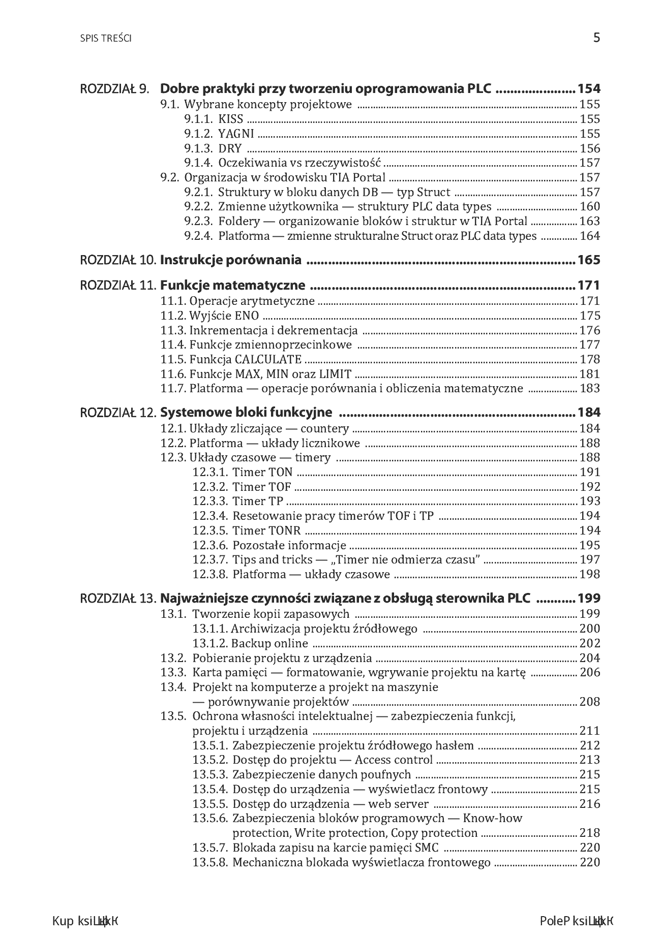 Fragment „Automatyka przemysłowa dla początkujących. Poznaj sterowniki PLC oraz panele HMI i naucz się je programować” — strona 5 z 26