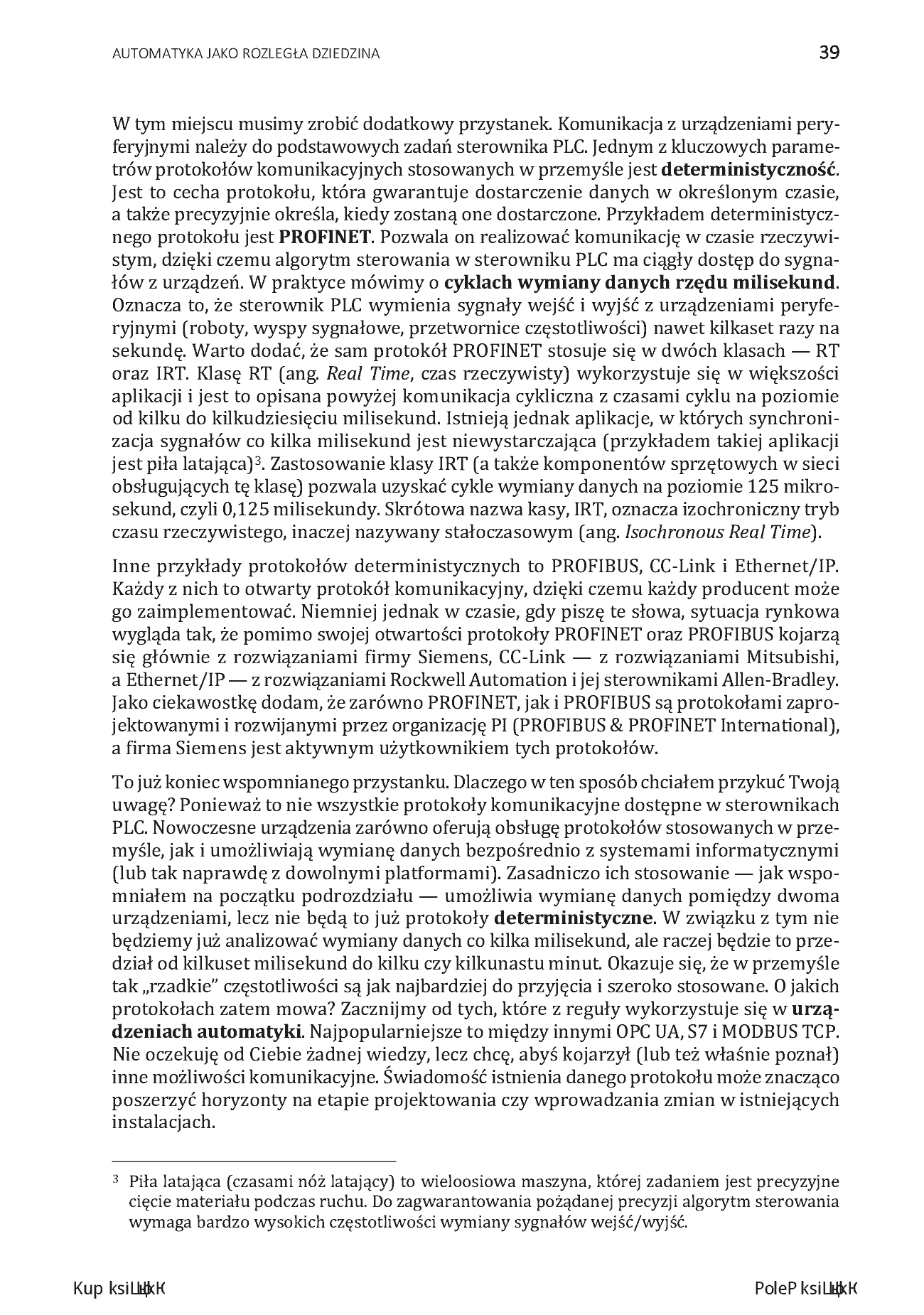 Fragment „Automatyka przemysłowa dla początkujących. Poznaj sterowniki PLC oraz panele HMI i naucz się je programować” — strona 15 z 26